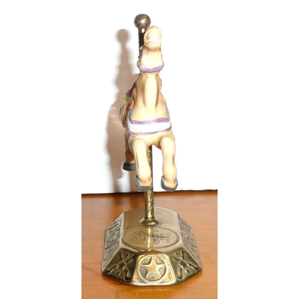 Vintage The American Carousel Horse The Willitt's Design  8935 Porcelain Pony